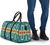 GB-NAT00062-05 Turquoise Tribe Design Travel Bag