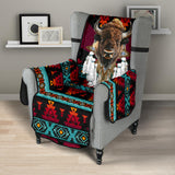 CSF-0074 Bison Native American 23" Chair Sofa Protector