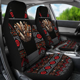 CSA-00234 Feather Pattern Native American Car Seat Cover