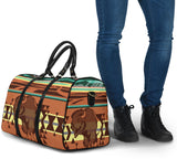 GB-NAT00024 Bison Native American Travel Bag