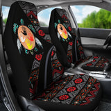 CSA-00189 Tribal Turtle Spirit Native American Car Seat Cover