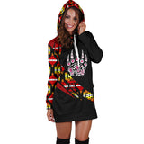 Powwow Storewhd0006 southwest symbol native american hoodie dress