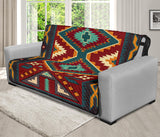 GB-NAT00061-70CH01 Native Red Yellow Pattern Native American 70 Chair Sofa Protector