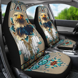 CSA-00227 Eagle Pattern Native American Car Seat Cover