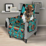 CSF-0075 Bison Native American 23" Chair Sofa Protector