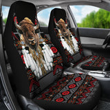 CSA-00229 Bisson Pattern Native American Car Seat Cover