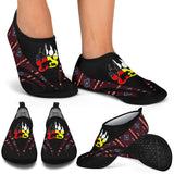 Powwow Storeaqs0038 tribe design native american aqua shoes