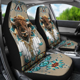 CSA-00225 Bison Pattern Native American Car Seat Cover