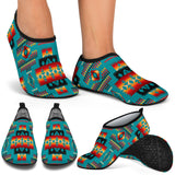 AQS0016 Tribe Design Native American Aqua Shoes