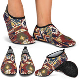 GB-HS00026 Tribe Design Native American Aqua Shoes