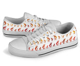 LTS0003 Southwest Kokopelli Native American Low Top Canvas Shoe