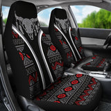 CSA-00214 Cow Skull Pattern Native American Car Seat Cover