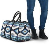 GB-NAT00528 Blue Colors Pattern Travel Bag