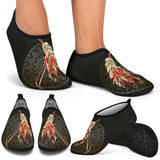 Powwow Storegb nat00551 feathers native american aqua shoes