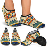 AQS0015 Tribe Design Native American Aqua Shoes