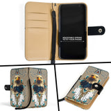 WPC0005 Eagle Tribe Design Native American Wallet Phone Case