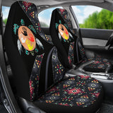 CSA-00185 Tribal Turtle Spirit Native American Car Seat Cover