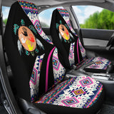 CSA-00182 Tribal Turtle Spirit Native American Car Seat Cover