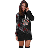 Powwow Storewhd0018 southwest symbol native american hoodie dress