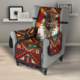 CSF-0068 Bison Native American 23" Chair Sofa Protector