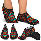 AQS0016 Tribe Design Native American Aqua Shoes