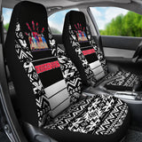 CSA-00235 Girl Pattern Native American Car Seat Cover