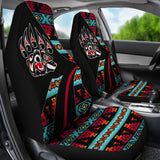 CSA-00179 Bear Symbol Native American Car Seat Cover