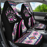 CSA-00184 Bear Symbol Native American Car Seat Cover