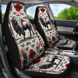 CSA-00243 Bison Pattern Native American Car Seat Cover