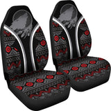 CSA-00209 Wolf Pattern Native American Car Seat Cover