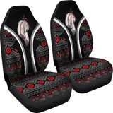 CSA-00213 Feather Pattern Native American Car Seat Cover