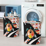 LB00349 Pattern Native American Laundry Basket