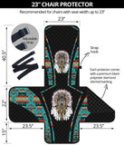 Powwow Storecsf 0034 pattern native 23 chair sofa protector