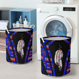 Powwow Storelb0069 pattern native laundry basket