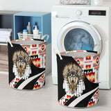 LB00348 Pattern Native American Laundry Basket