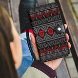 GB-NAT00595 Tribe Design Native Wallet Phone Case