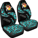 CSA-00201 Tribal Turtle Spirit Native American Car Seat Cover