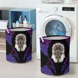 Powwow Storelb0051 pattern native laundry basket