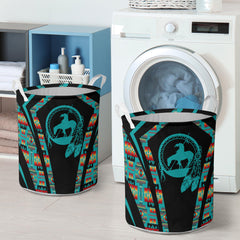 Powwow Storelb0064 pattern native laundry basket