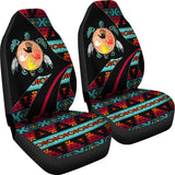 CSA-00180 Tribal Turtle Spirit Native American Car Seat Cover