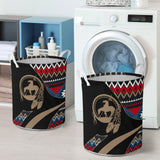 LB00339 Pattern Native American Laundry Basket