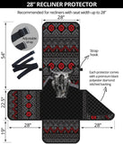 Powwow Storecsf0045 pattern native 28 recliner sofa protector