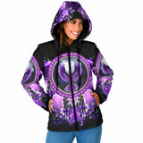 GB-NAT00908 Thunderbird Native Women's Padded Hooded Jacket