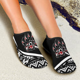 Powwow Storeaqs0017 tribe design native american aqua shoes