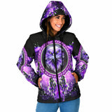 GB-NAT00909 Eagle Native Women's Padded Hooded Jacket