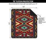 Powwow Storegb nat00061 70ch01 native red yellow pattern native american 70 chair sofa protector