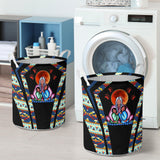 Powwow Storelb00136 pattern native laundry basket