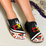 Powwow Storeaqs0026 tribe design native american aqua shoes