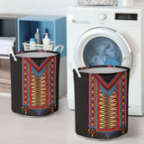 LB00336 Pattern Native American Laundry Basket