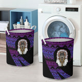 Powwow Storelb00252 pattern native laundry basket